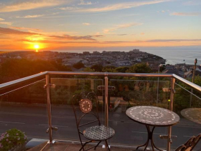 Newquay Sunset & Sea View Apartment in Town Centre